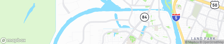 West Sacramento - map