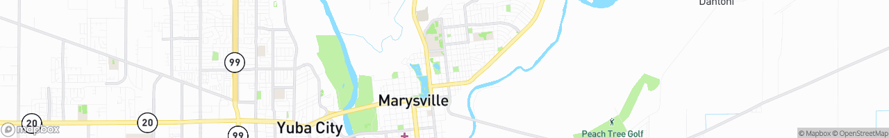 Marysville - map