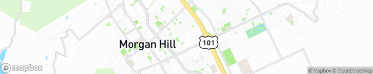 Morgan Hill - map