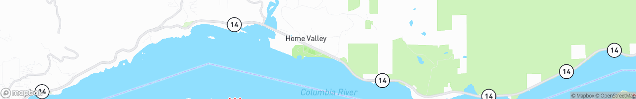 Weigh Station Home Valley WB - map
