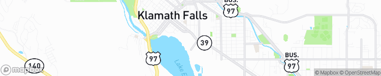 Klamath Falls - map