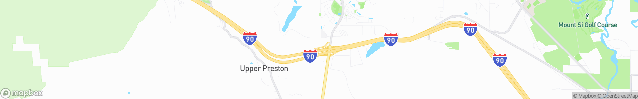 Weigh Station Preston WB - map