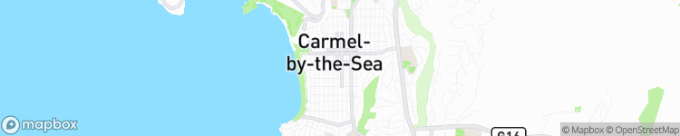 Carmel-by-the-Sea - map