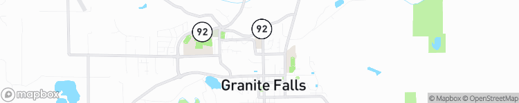 Granite Falls - map