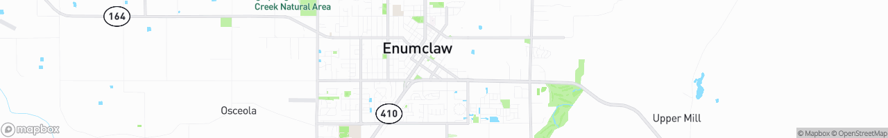 Enumclaw Pacific Pride - map