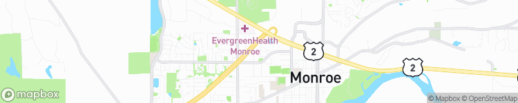 Monroe - map