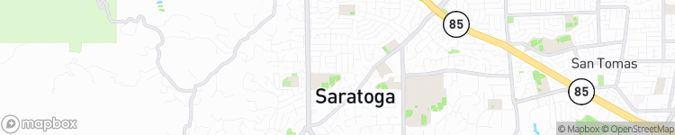 Saratoga - map