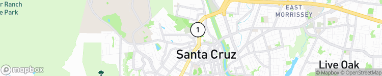 Santa Cruz - map