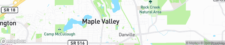 Maple Valley - map