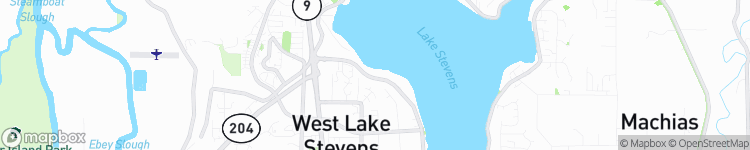 Lake Stevens - map