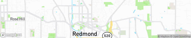 Redmond - map