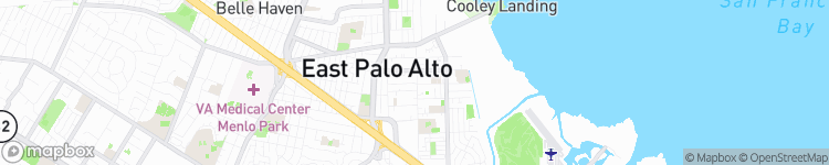 East Palo Alto - map