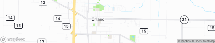 Orland - map