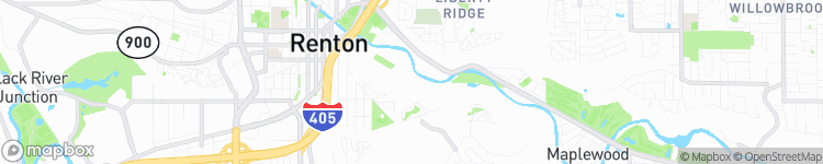 Renton - map