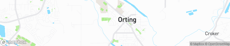 Orting - map