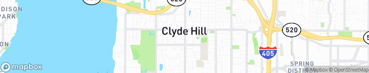Clyde Hill - map