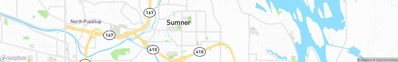 Sumner Community Food Bank - map