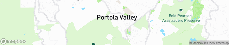 Portola Valley - map