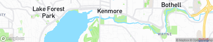 Kenmore - map