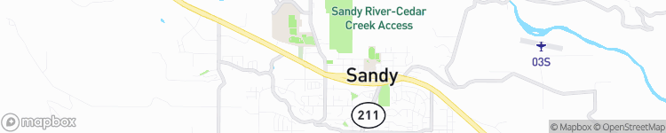 Sandy - map