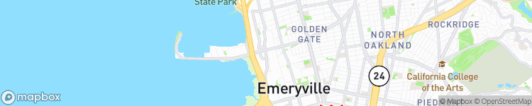 Emeryville - map