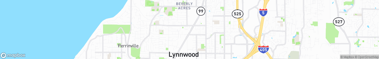 Mercedes-Benz of Lynnwood - map