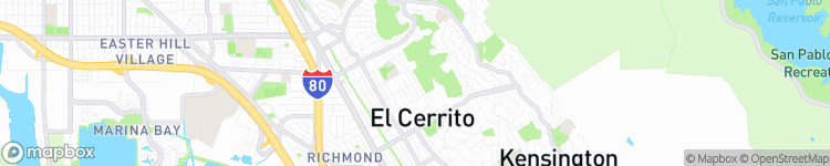 El Cerrito - map