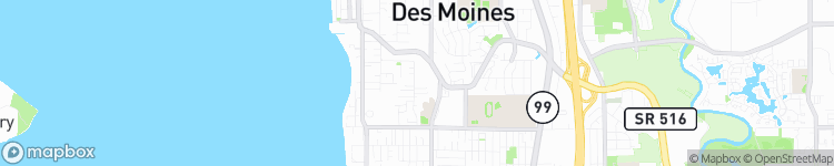 Des Moines - map