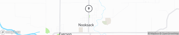 Nooksack - map