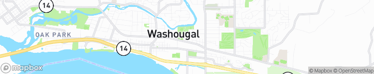 Washougal - map
