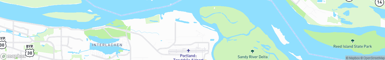 FEDEX GROUND-Troutdale,OR Hub - map