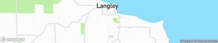 Langley - map
