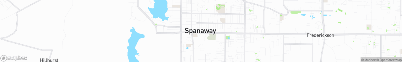 Spanaway, Washington - map