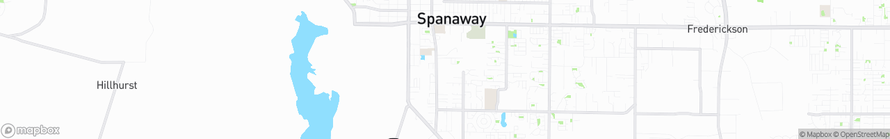 Spanaway Water Company - map