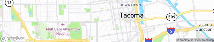 Tacoma - map