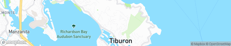 Tiburon - map