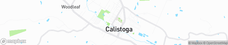 Calistoga - map
