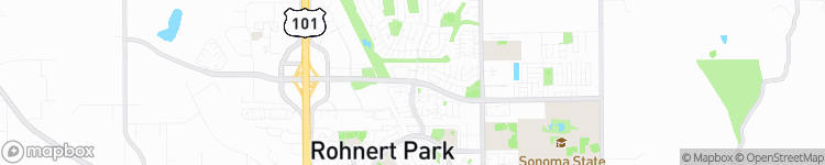 Rohnert Park - map