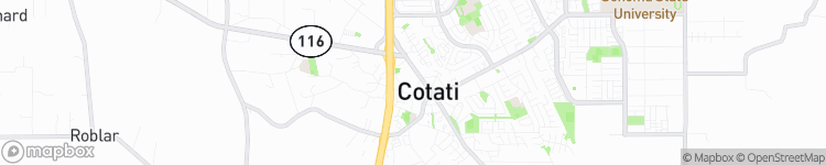 Cotati - map