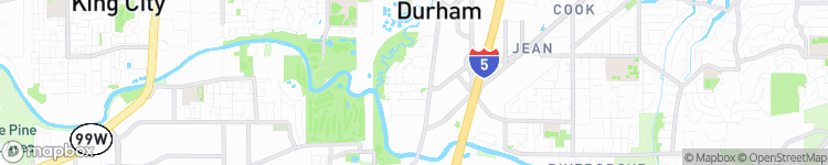 Durham - map