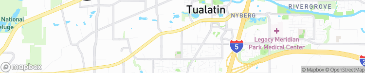 Tualatin - map