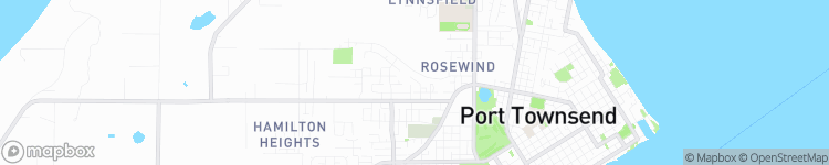 Port Townsend - map