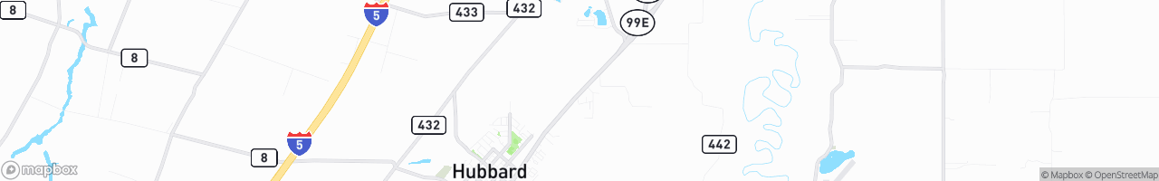 Weigh Station Hubbard SB - map