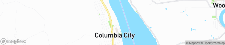 Columbia City - map