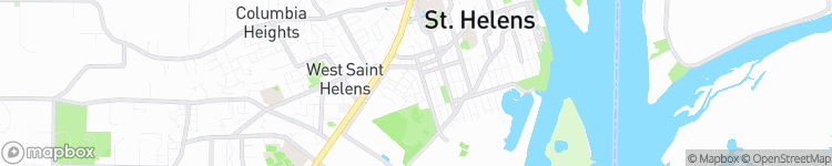 Saint Helens - map