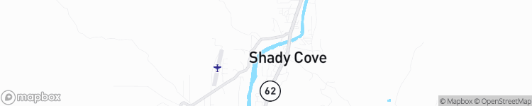 Shady Cove - map