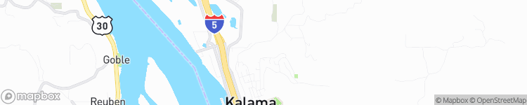 Kalama - map