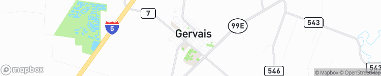 Gervais - map