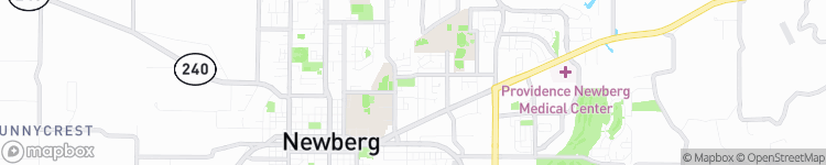 Newberg - map