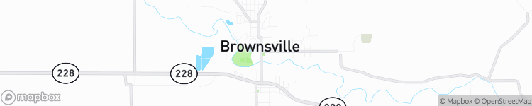 Brownsville - map
